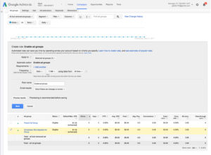 Automated Rules for Ad Group Bid Adjustments in AdWords