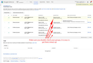 How to Schedule Ad Group Bid Adjustments in Google AdWords